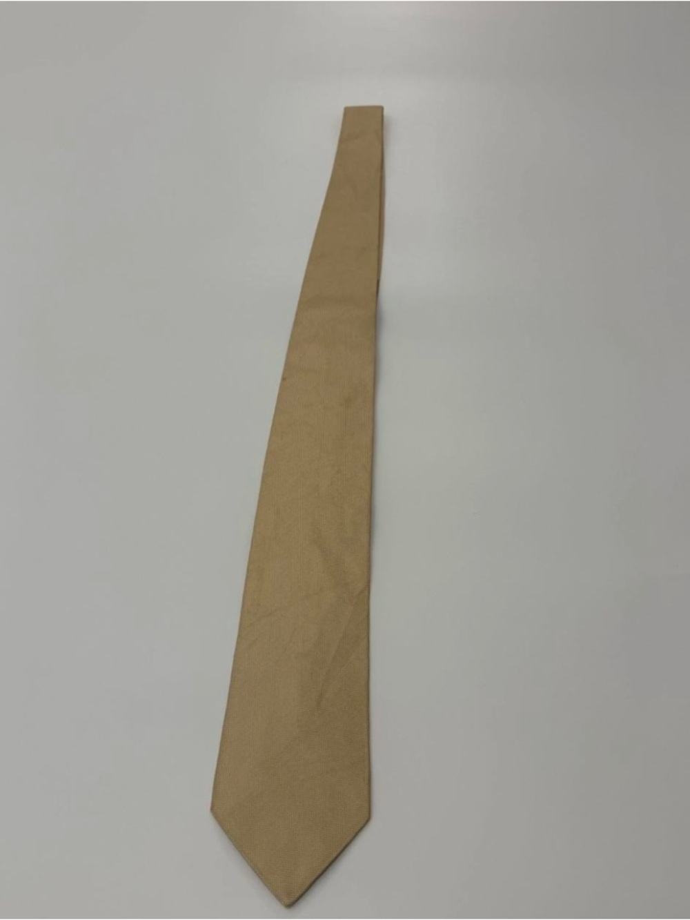 Classic Solid Tan Men's Tie